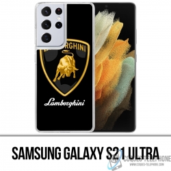 Custodia per Samsung Galaxy S21 Ultra - Logo Lamborghini