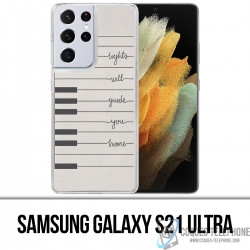 Custodia per Samsung Galaxy S21 Ultra - Light Guide Home