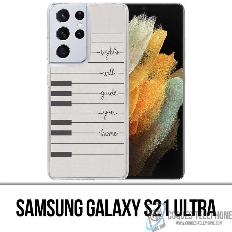 Custodia per Samsung Galaxy S21 Ultra - Light Guide Home