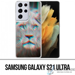 Coque Samsung Galaxy S21 Ultra - Lion 3D