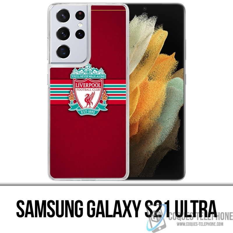 Coque Samsung Galaxy S21 Ultra - Liverpool Football