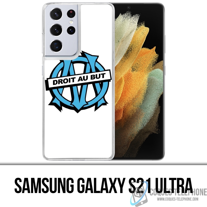 Samsung Galaxy S21 Ultra Case - Om Marseille direkt zum Ziel Logo