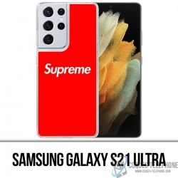 Coque Samsung Galaxy S21 Ultra - Logo Supreme