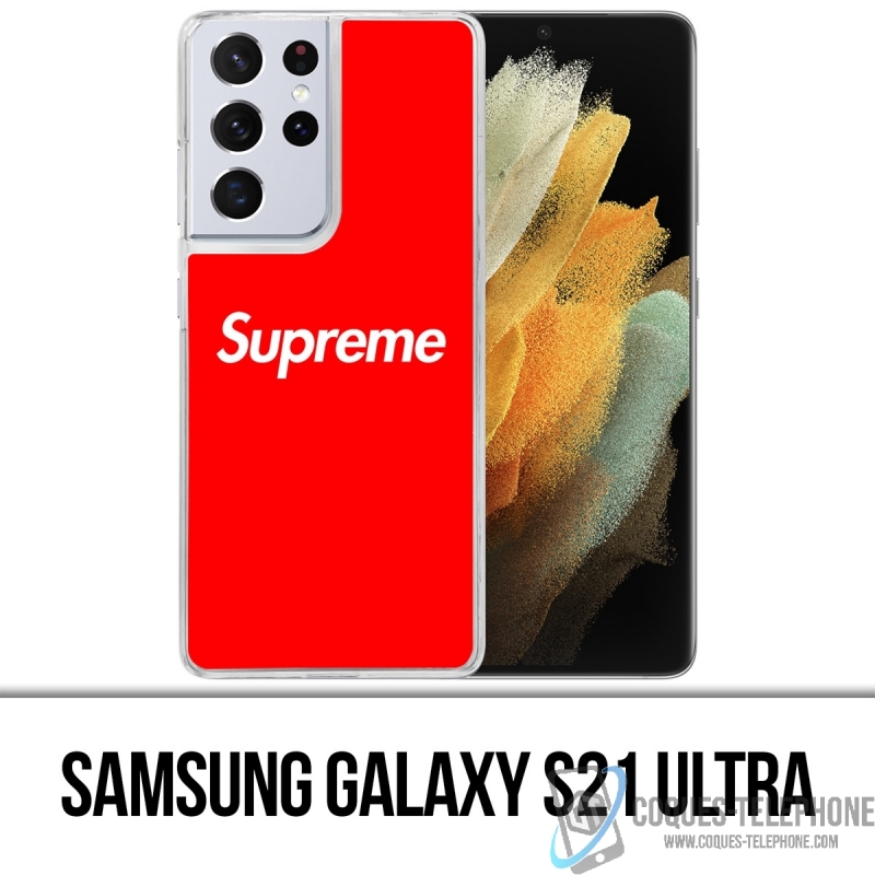 Samsung Galaxy S21 Ultra Case - LV Supreme