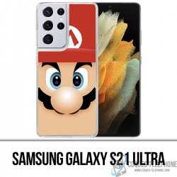 Samsung Galaxy S21 Ultra Case - Mario Face