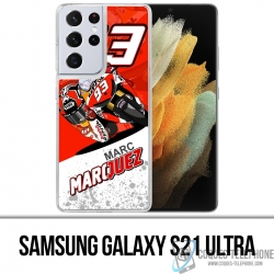 Samsung Galaxy S21 Ultra case - Marquez Cartoon