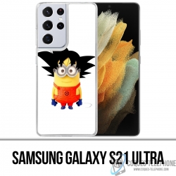 Custodia per Samsung Galaxy S21 Ultra - Minion Goku