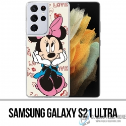 Coque Samsung Galaxy S21 Ultra - Minnie Love