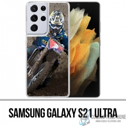 Custodia per Samsung Galaxy S21 Ultra - Fango Motocross