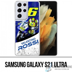 Coque Samsung Galaxy S21 Ultra - Motogp Rossi Cartoon
