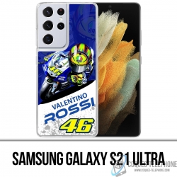Coque Samsung Galaxy S21 Ultra - Motogp Rossi Cartoon Galaxy