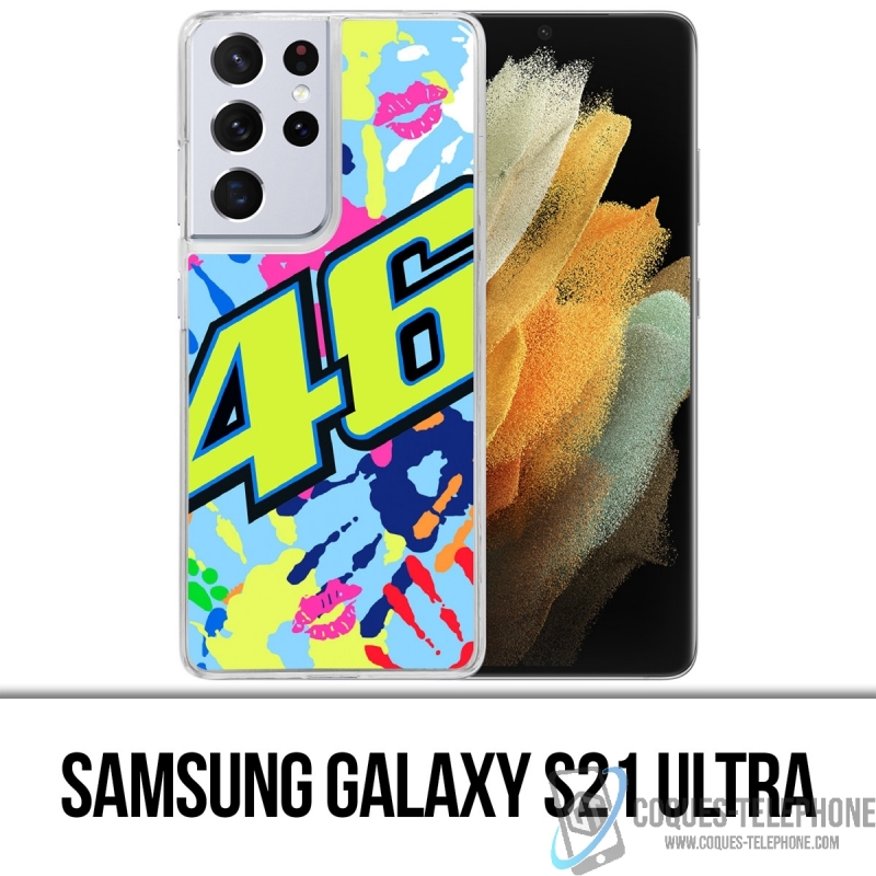 Samsung Galaxy S21 Ultra case - Motogp Rossi Misano