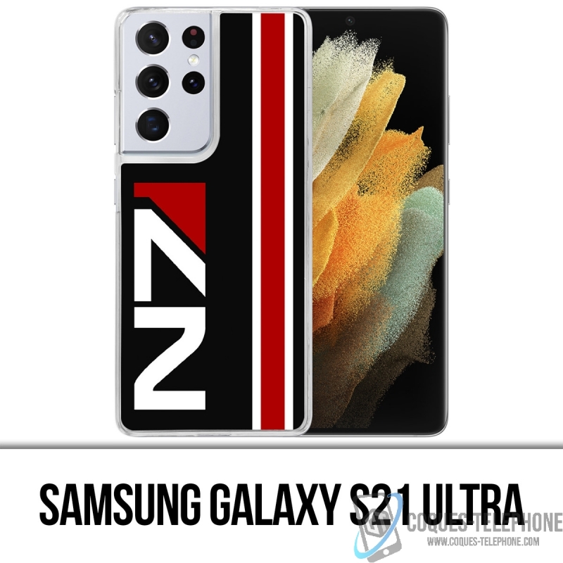 Custodia per Samsung Galaxy S21 Ultra - N7 Mass Effect