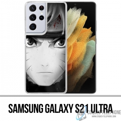 Samsung Galaxy S21 Ultra Case - Naruto Schwarz und Weiß
