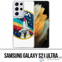 Custodia per Samsung Galaxy S21 Ultra - Nasa Badge Rocket