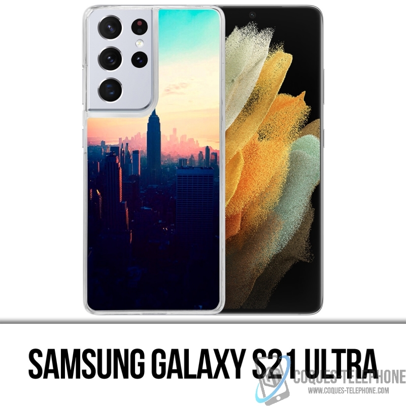 Custodia per Samsung Galaxy S21 Ultra - New York Sunrise