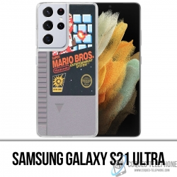Samsung Galaxy S21 Ultra Case - Nintendo Nes Mario Bros Cartridge