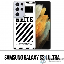 Coque Samsung Galaxy S21 Ultra - Off White Blanc