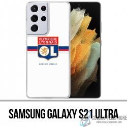 Coque Samsung Galaxy S21 Ultra - Ol Olympique Lyonnais Logo Bandeau