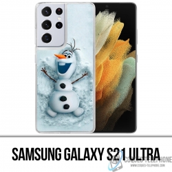 Coque Samsung Galaxy S21 Ultra - Olaf Neige