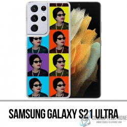 Custodia per Samsung Galaxy S21 Ultra - Colori Oum Kalthoum