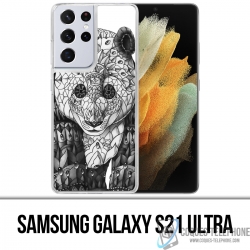 Custodia per Samsung Galaxy S21 Ultra - Panda Azteque