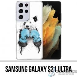Coque Samsung Galaxy S21 Ultra - Panda Boxe