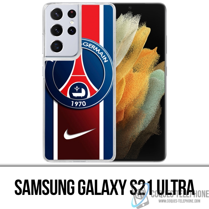 Coque Samsung Galaxy S21 Ultra - Paris Saint Germain Psg Nike
