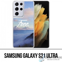 Coque Samsung Galaxy S21 Ultra - Paysage Montagne Free