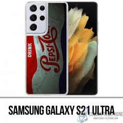 Funda Samsung Galaxy S21 Ultra - Vintage Pepsi