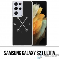 Coque Samsung Galaxy S21 Ultra - Points Cardinaux