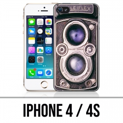 Custodia per iPhone 4 / 4S - Fotocamera vintage nera