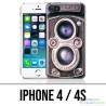 IPhone 4 / 4S Case - Vintage Black Camera