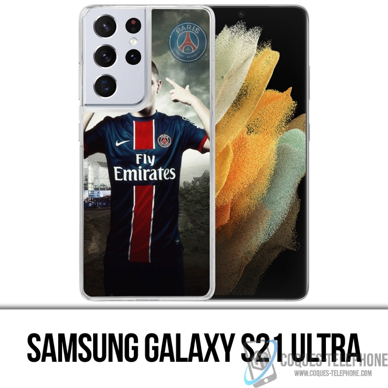 Coque Samsung Galaxy S21 Ultra - Psg Marco Veratti