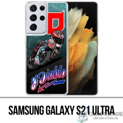 Funda Samsung Galaxy S21 Ultra - Quartararo Cartoon