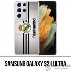 Coque Samsung Galaxy S21 Ultra - Real Madrid Bandes