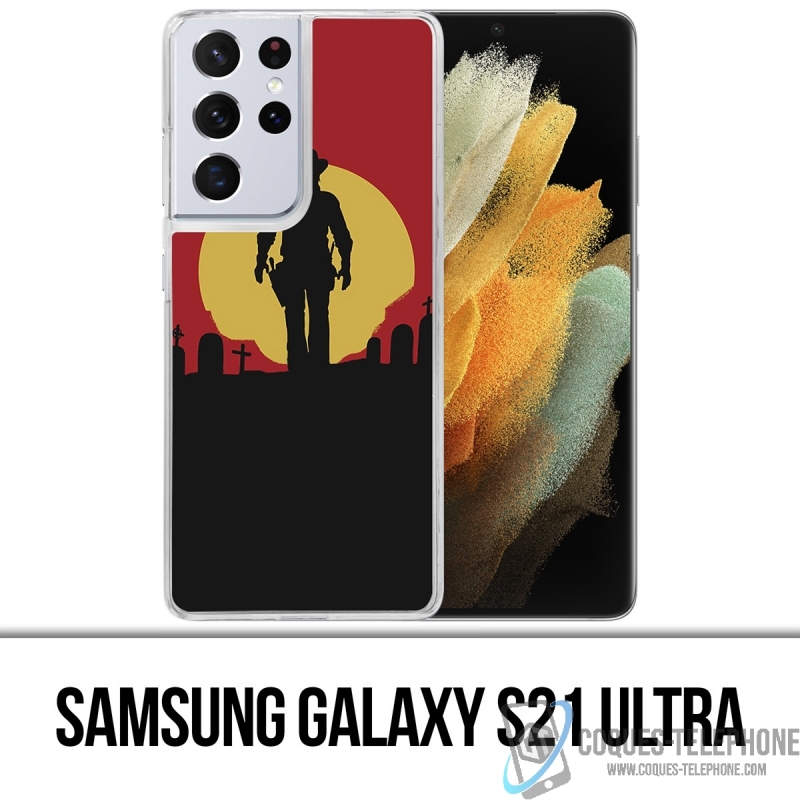 Funda Samsung Galaxy S21 Ultra - Red Dead Redemption Sun