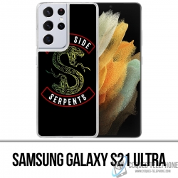 Custodia per Samsung Galaxy S21 Ultra - Logo Riderdale South Side Serpent