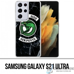 Samsung Galaxy S21 Ultra Case - Riverdale South Side Serpent Marble