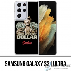 Samsung Galaxy S21 Ultra Case - Scarface Get Dollars