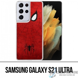 Samsung Galaxy S21 Ultra Case - Spiderman Art Design