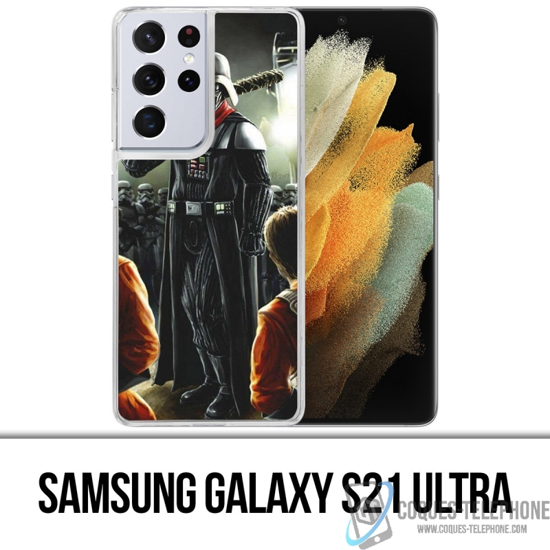 Coque Samsung Galaxy S21 Ultra - Star Wars Dark Vador Negan