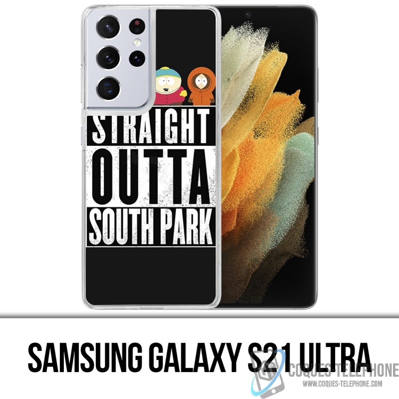 Coque Samsung Galaxy S21 Ultra - Straight Outta South Park