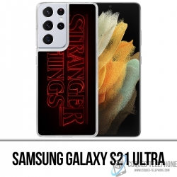 Samsung Galaxy S21 Ultra Case - Stranger Things Logo