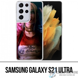Samsung Galaxy S21 Ultra Case - Selbstmordkommando Harley Quinn Margot Robbie
