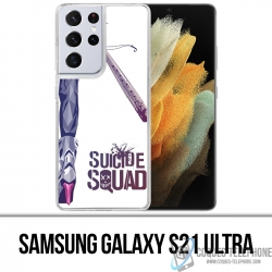 Funda Samsung Galaxy S21 Ultra - Suicide Squad Harley Quinn Leg