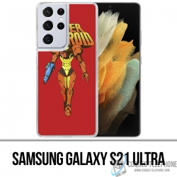 Custodia per Samsung Galaxy S21 Ultra - Super Metroid Vintage
