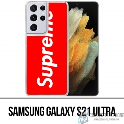 Samsung Galaxy S21 Ultra Case - Supreme