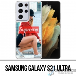 Custodia per Samsung Galaxy S21 Ultra - Supreme Fit Girl
