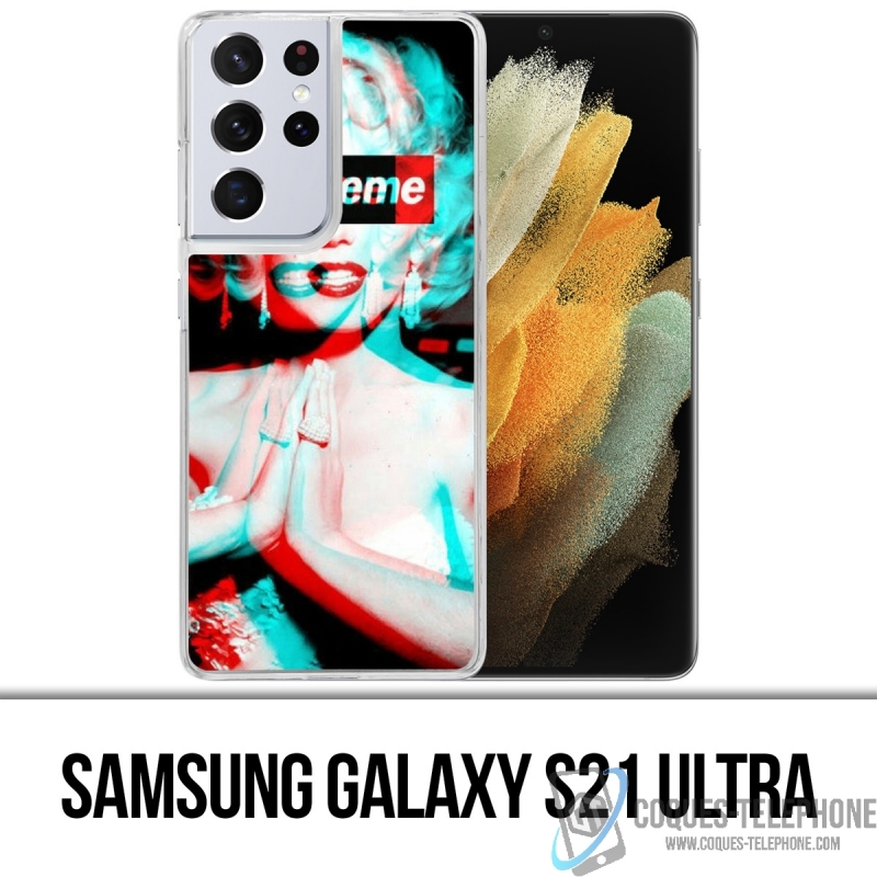 Samsung Galaxy S21 Ultra Case - Supreme Marylin Monroe